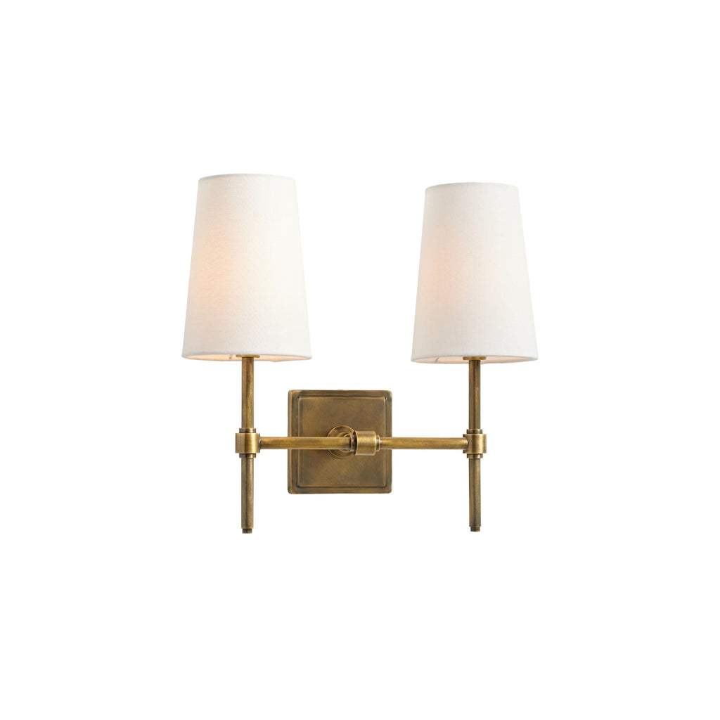 Lampada da Parete Vintage Industriale in Ottone