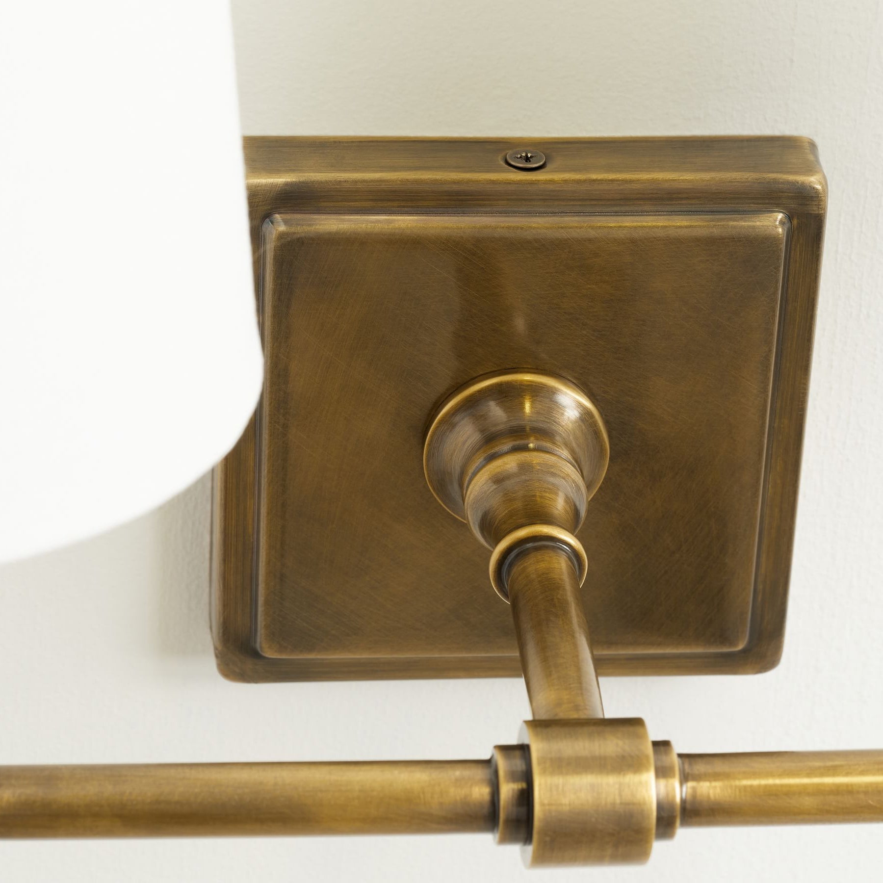 Lampada da Parete Vintage Industriale in Ottone
