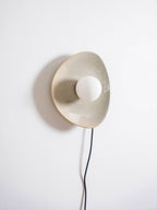 Lampada da Parete a Spina Pebble Disc