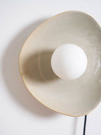 Lampada da Parete a Spina Pebble Disc