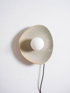 Lampada da Parete a Spina Pebble Disc