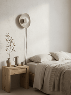 Lampada da Parete a Spina Pebble Disc