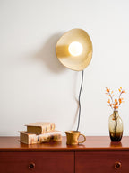 Lampada da Parete a Spina Pebble Disc