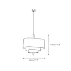 Lampada a sospensione Pebble