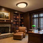 Lampada da soffitto in legno Pebble