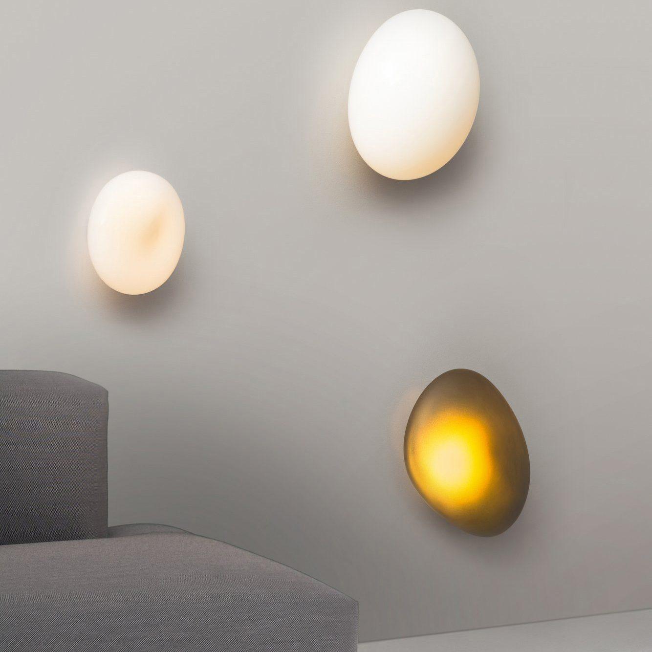 Lustra Applique Vetro Bolla Scultorea