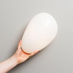 Lustra Applique Vetro Bolla Scultorea