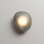 Lustra Applique Vetro Bolla Scultorea