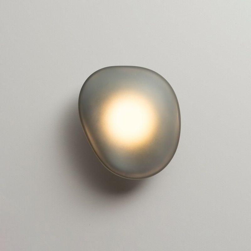 Lustra Applique Vetro Bolla Scultorea
