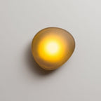 Lustra Applique Vetro Bolla Scultorea
