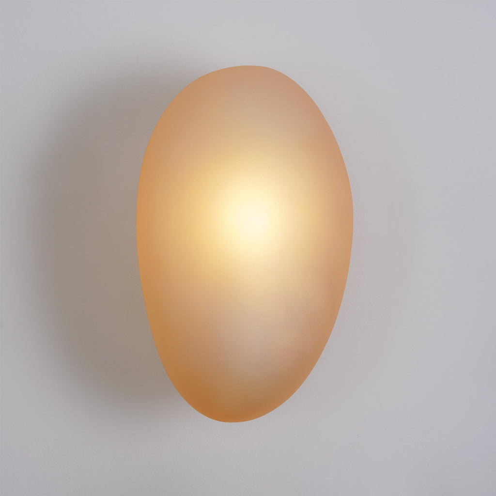 Lustra Applique Vetro Bolla Scultorea