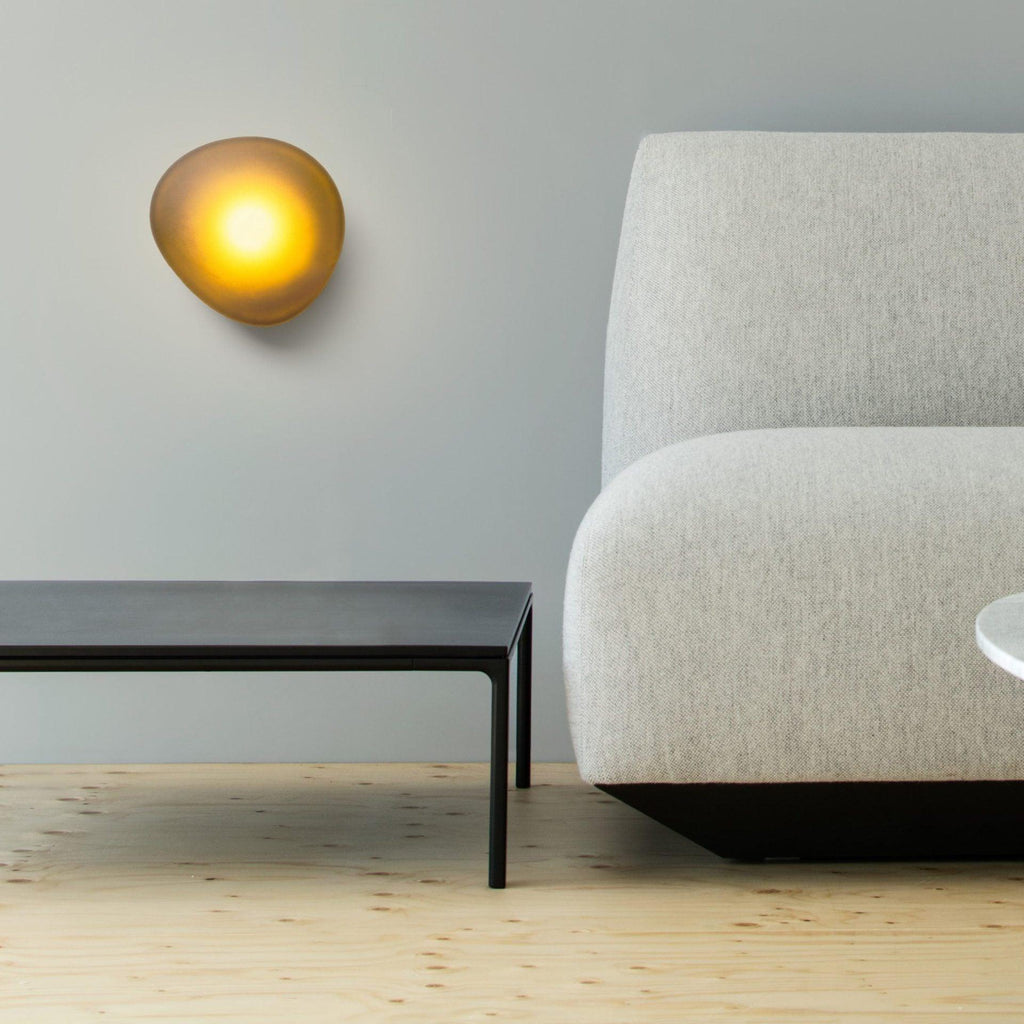 Lustra Applique Vetro Bolla Scultorea