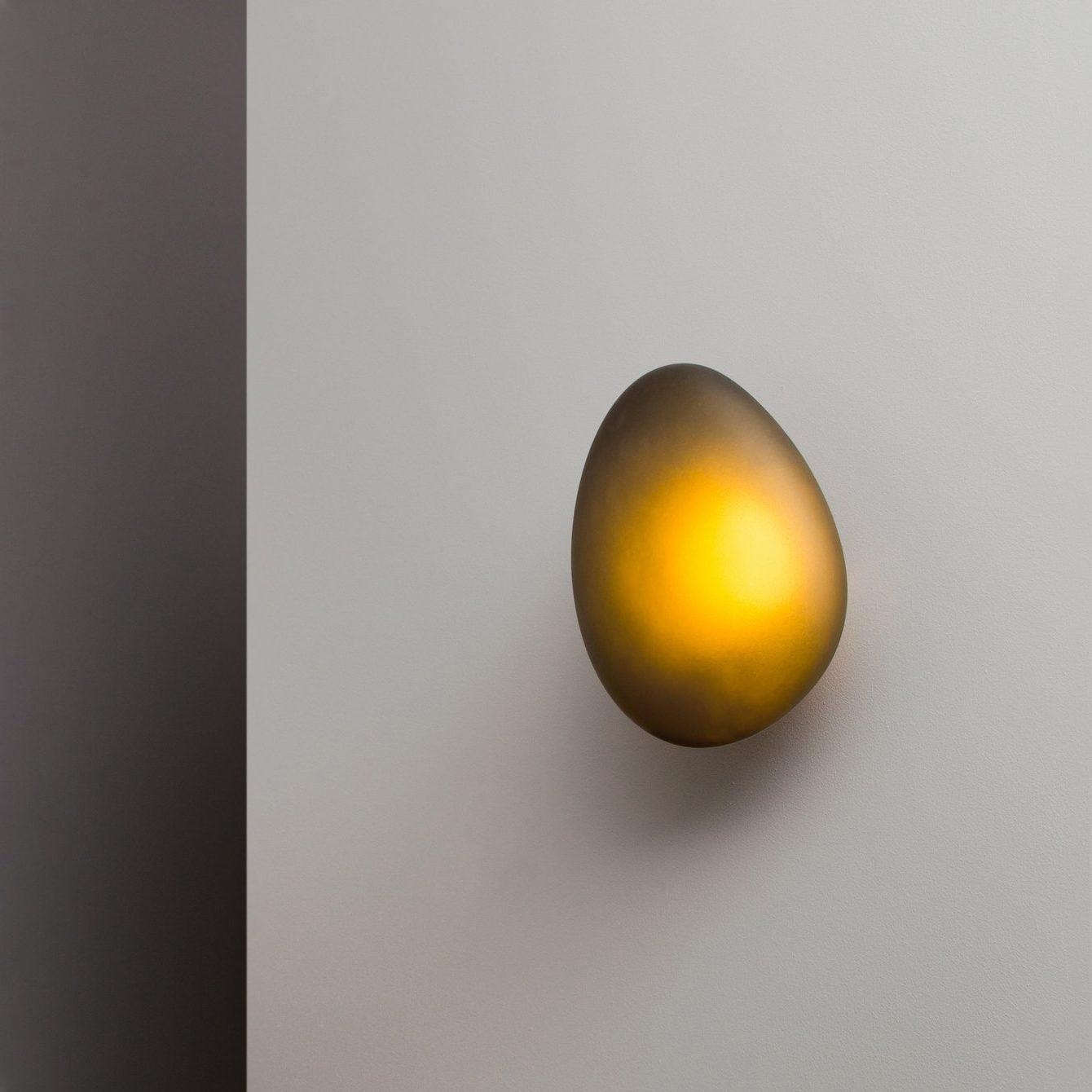 Lustra Applique Vetro Bolla Scultorea