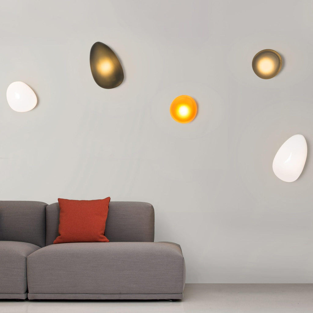 Lustra Applique Vetro Bolla Scultorea