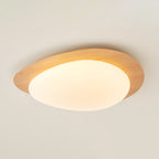 Quisti Pebble Walnut Ceiling Light