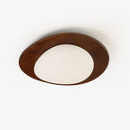 Lampada da soffitto in legno Pebble