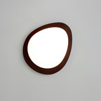 Lampada da soffitto in legno Pebble