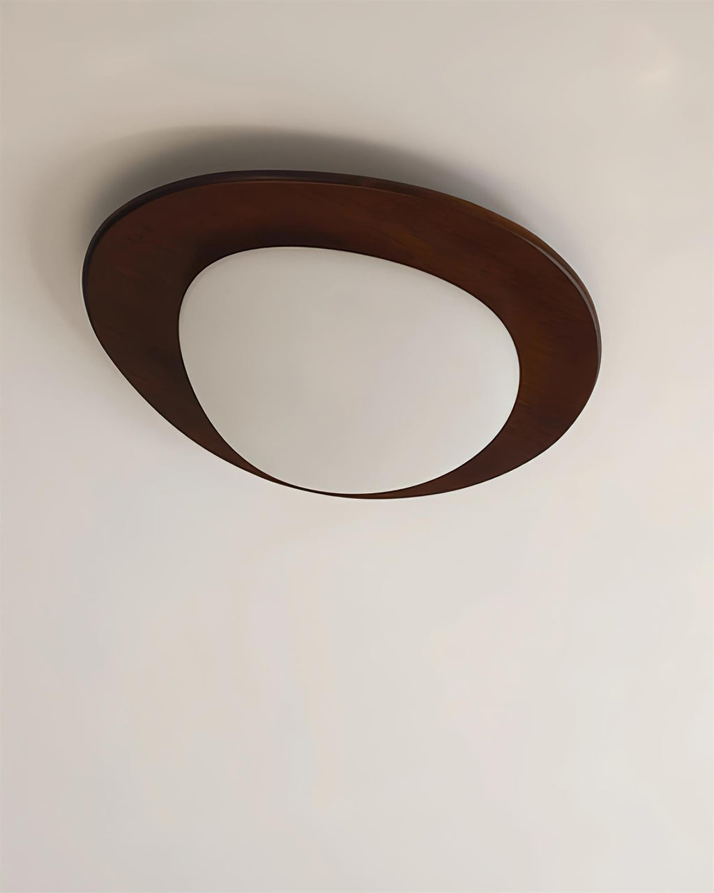 Lampada da soffitto in legno Pebble