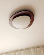 Lampada da soffitto in legno Pebble