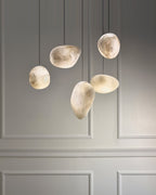 Lampada a sospensione Pebbles in Alabastro