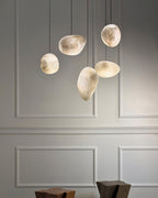 Lampada a sospensione Pebbles in Alabastro