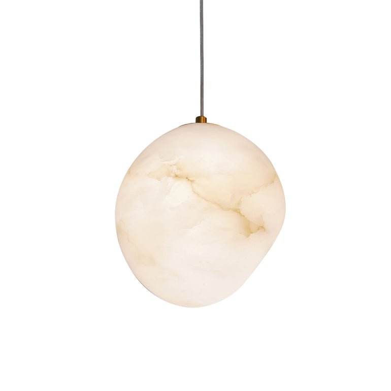 Lampada a sospensione Pebbles in Alabastro