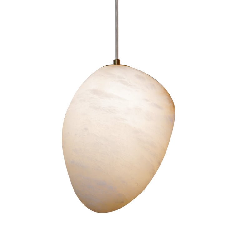 Lampada a sospensione Pebbles in Alabastro
