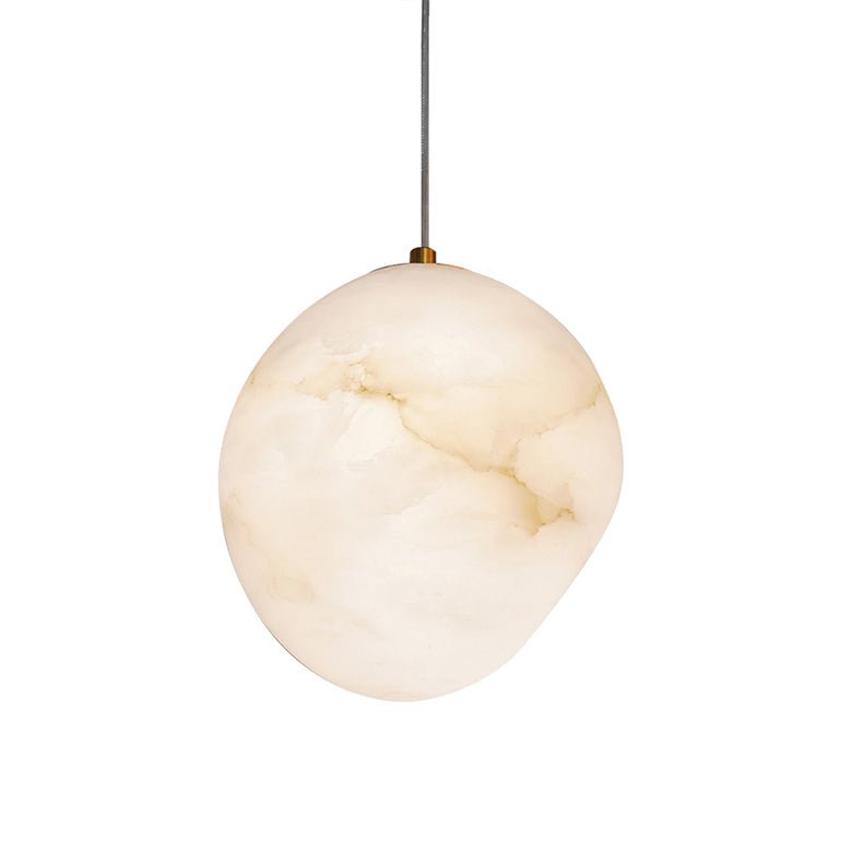 Lampada a sospensione Pebbles in Alabastro