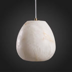 Lampada a sospensione Pebbles in Alabastro