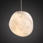 Lampada a sospensione Pebbles in Alabastro