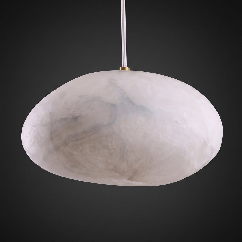 Lampada a sospensione Pebbles in Alabastro