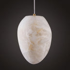 Lampada a sospensione Pebbles in Alabastro