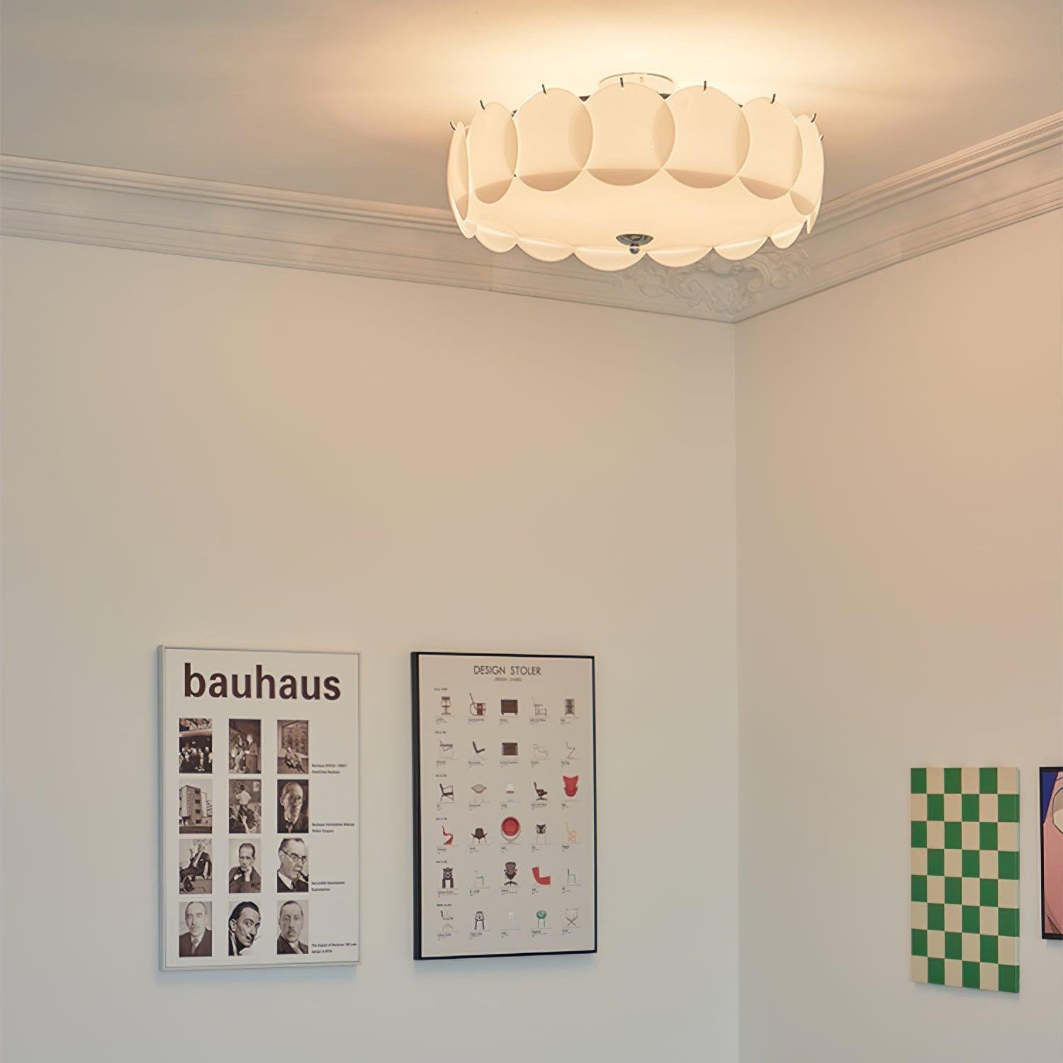Lampada da soffitto Meiho Petal Shell