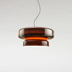 Glarefusion Lampada da Soffitto in Vetro Colorato