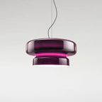 Glarefusion Lampada da Soffitto in Vetro Colorato