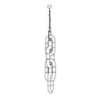 Lampada a sospensione Ermesso – Acciaio inossidabile – Oro/Cromato – Ø 30 cm – Lampada da pranzo moderna per accenti eleganti
