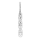 Lampada a sospensione Ermesso – Acciaio inossidabile – Oro/Cromato – Ø 30 cm – Lampada da pranzo moderna per accenti eleganti