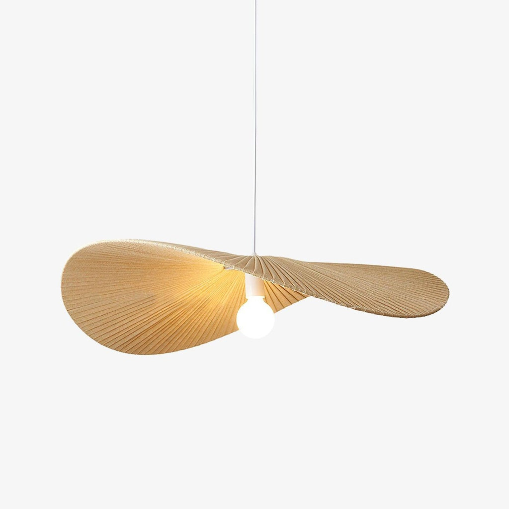 Lampadario Menditera – Metallo & Tessuto – Bianco caldo – Ø 40 cm – Stile Mediterraneo per Sala da Pranzo e Soggiorno