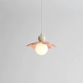 Lampadario Svalon – Vetro – Rosa – Ø40 cm – Ispirato alla natura per sala da pranzo e soggiorno