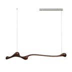 Lampada a sospensione – Legno – Colori naturali – Design moderno – Fatto a mano, Illuminazione LED a risparmio energetico
