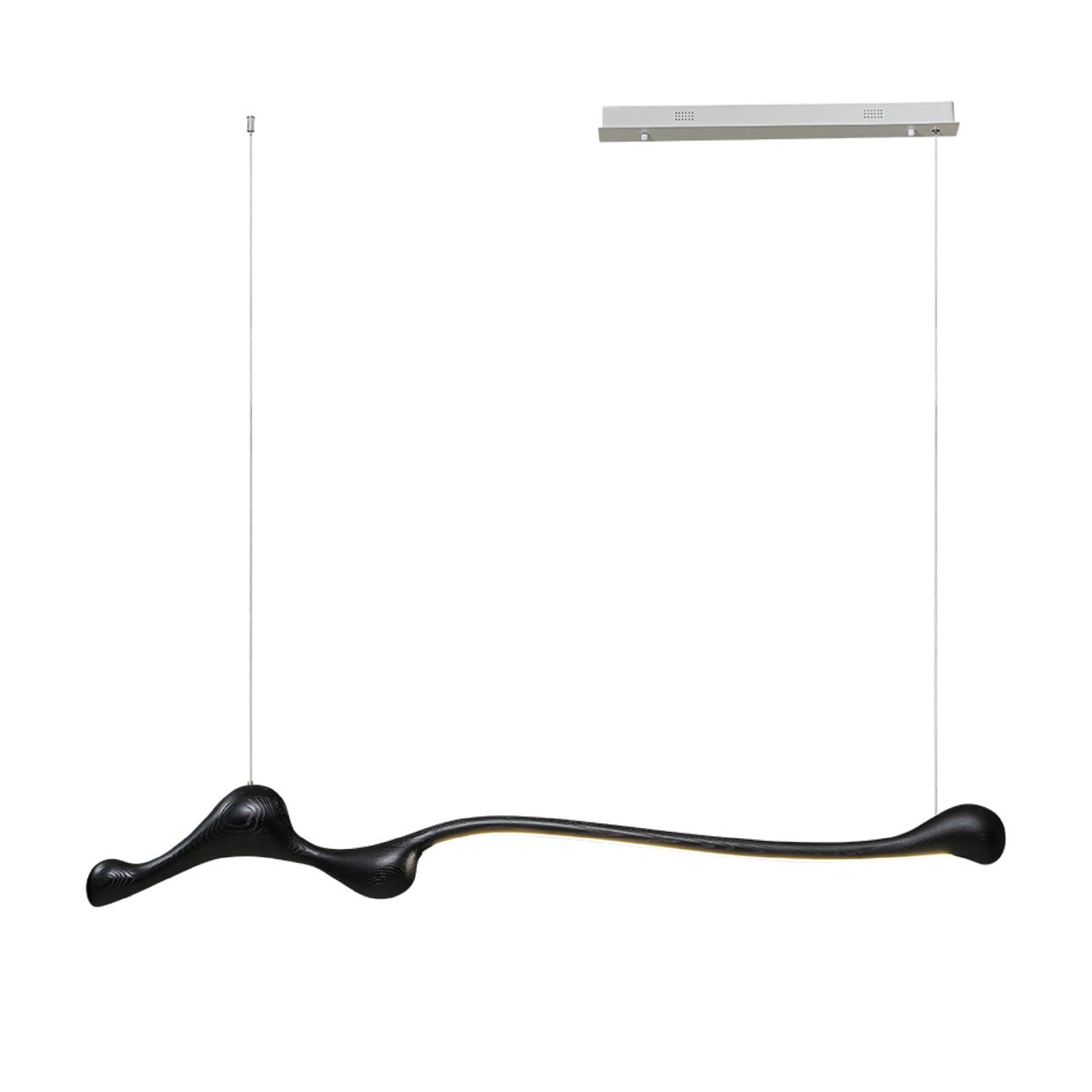 Lampada a sospensione – Legno – Colori naturali – Design moderno – Fatto a mano, Illuminazione LED a risparmio energetico