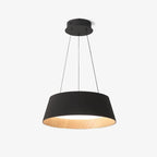 Lampadario – Legno & Acrilico – Nero/Bianco – Ø 46 cm – Design moderno per sala da pranzo e soggiorno