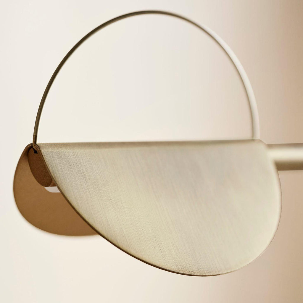 Lampada a sospensione – Metallo – Nero-Oro – Ø 30 cm – Design moderno per sala da pranzo e soggiorno