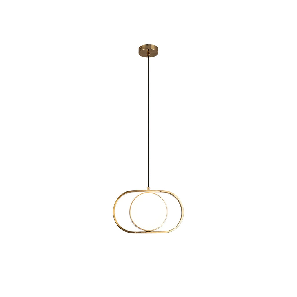 Lampada a sospensione – Metallo – Nero – Ø35 cm – Design moderno per sala da pranzo e soggiorno