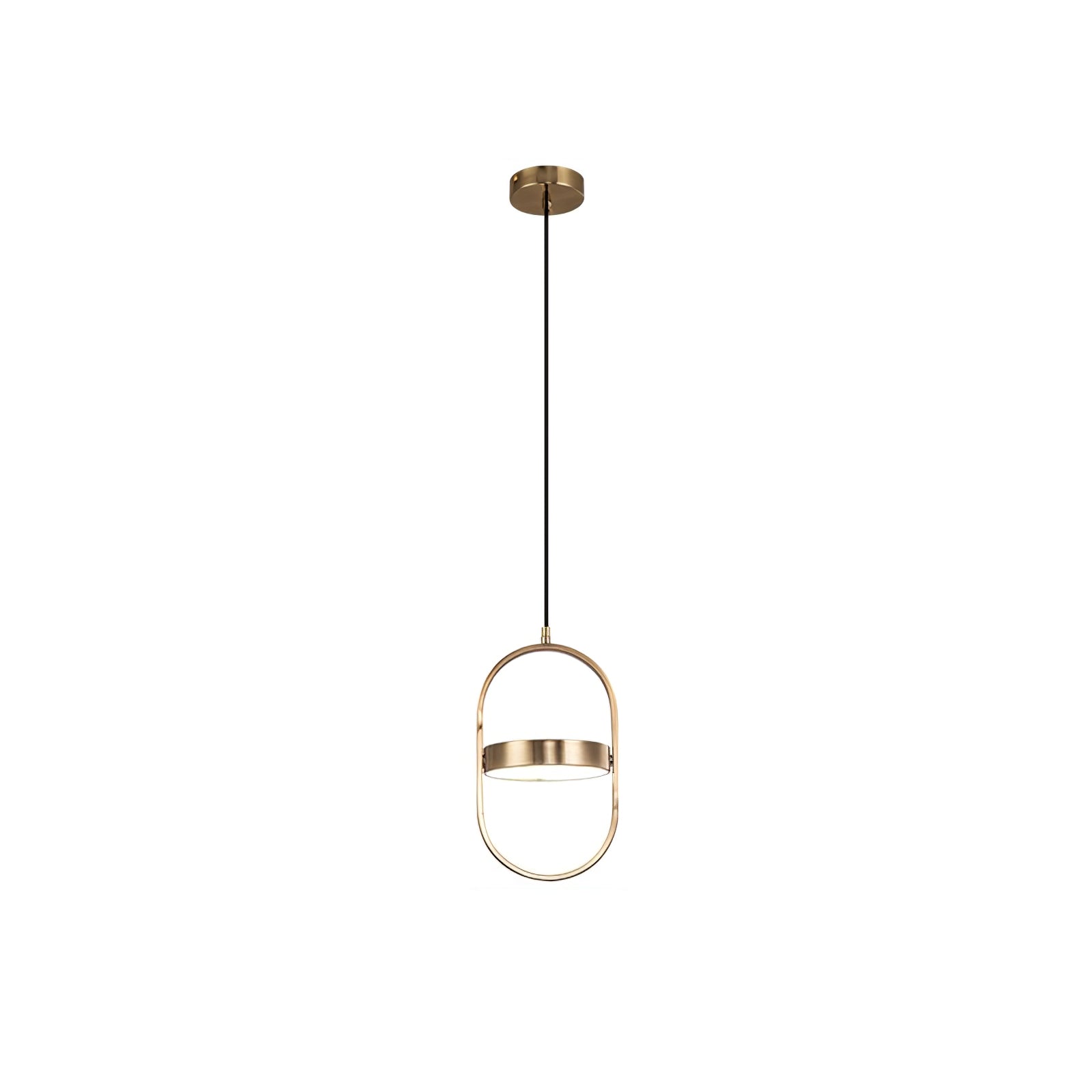 Lampada a sospensione – Metallo – Nero – Ø35 cm – Design moderno per sala da pranzo e soggiorno