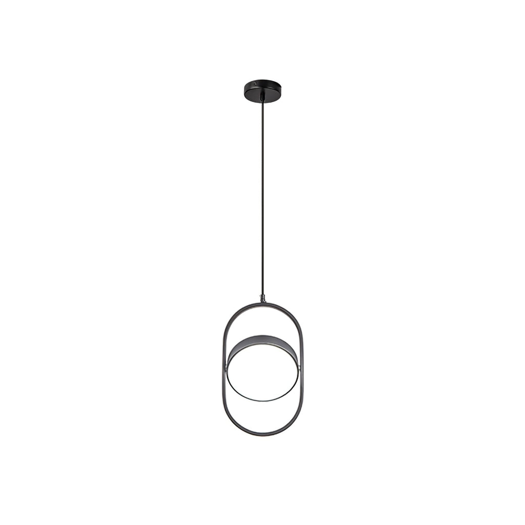 Lampada a sospensione – Metallo – Nero – Ø35 cm – Design moderno per sala da pranzo e soggiorno