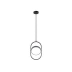 Lampada a sospensione – Metallo – Nero – Ø35 cm – Design moderno per sala da pranzo e soggiorno