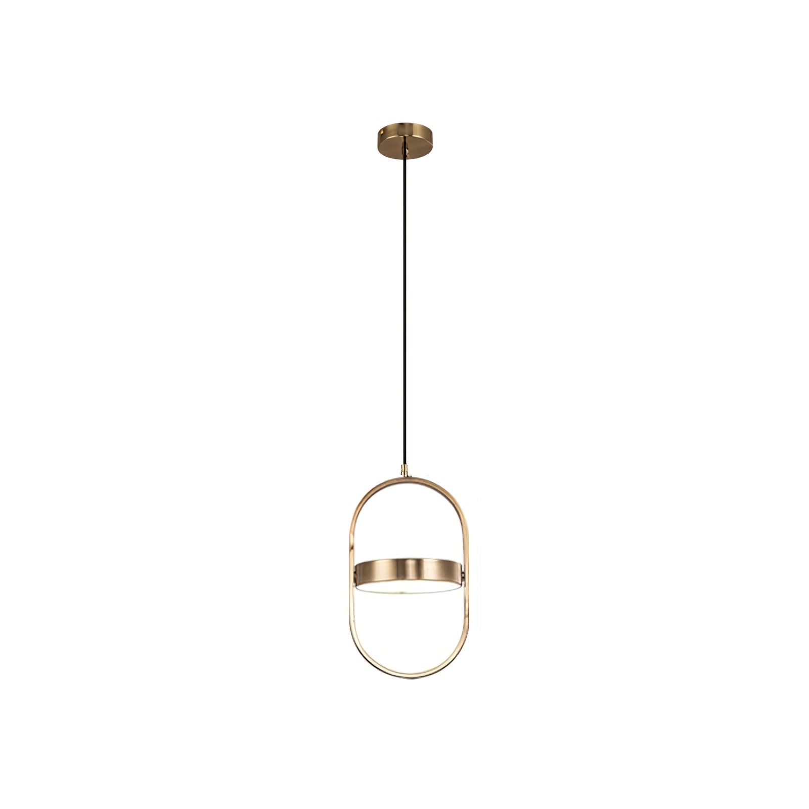 Lampada a sospensione – Metallo – Nero – Ø35 cm – Design moderno per sala da pranzo e soggiorno