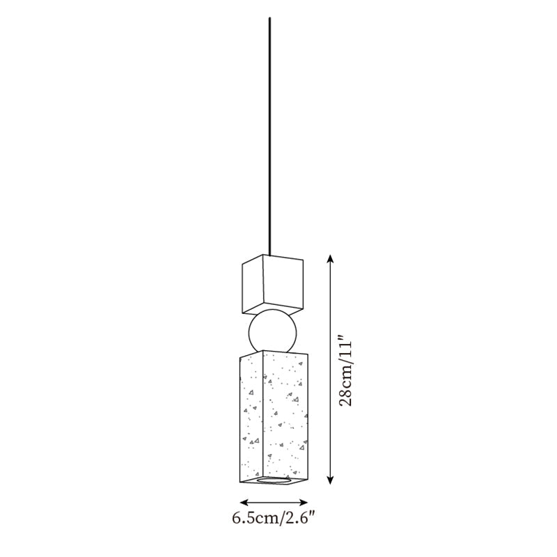Lampadario – Travertino & Legno – Colori Naturali – Scultoreo – Moderno – Ideale per Tavolo da Pranzo e Soggiorno