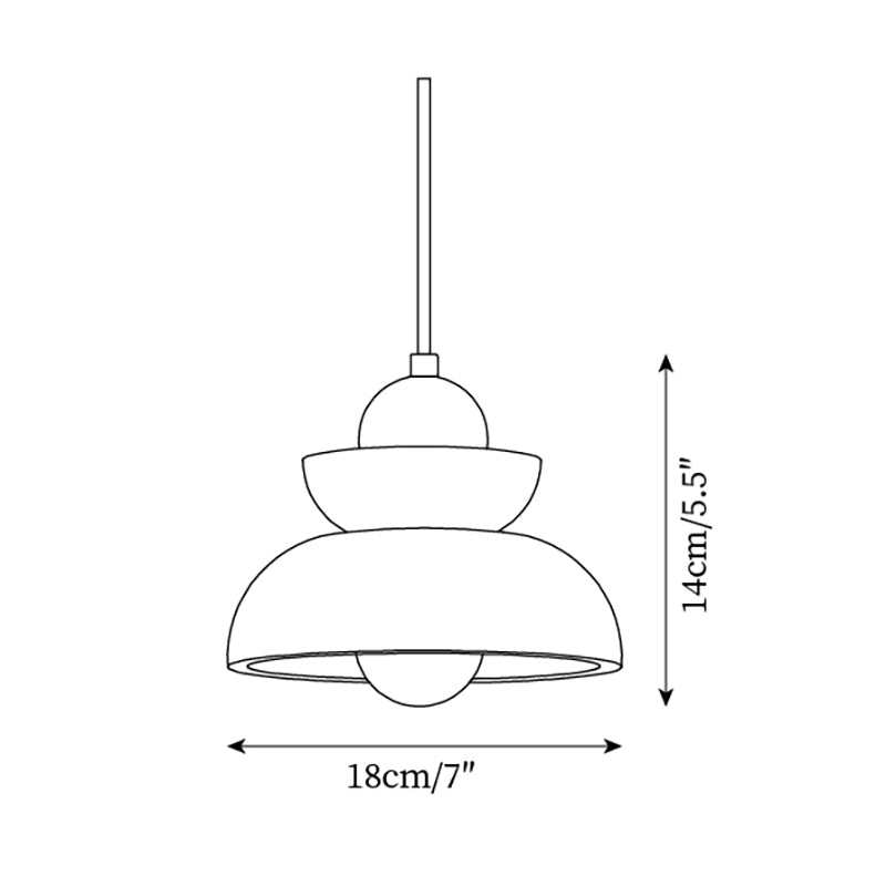 Lampada a sospensione – Travertino e legno – Beige – Ø 30 cm – Design moderno per tavolo da pranzo e soggiorno